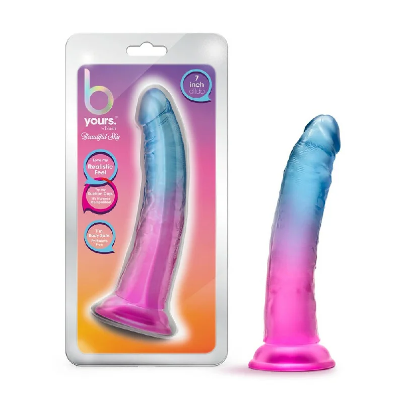 B Yours Beautiful Sky 7" Dildo Sunset