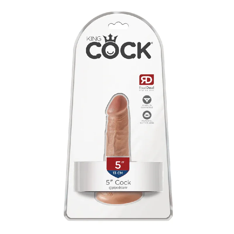 King Cock 5" Cock Tan