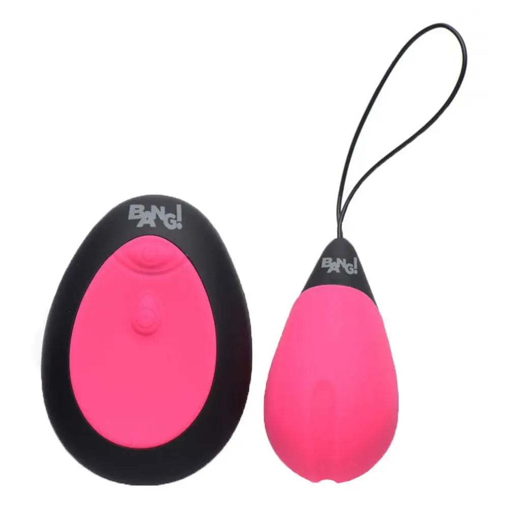 2.4-inch Silicone Pink Remote-controlled Mini Vibrating Love Egg