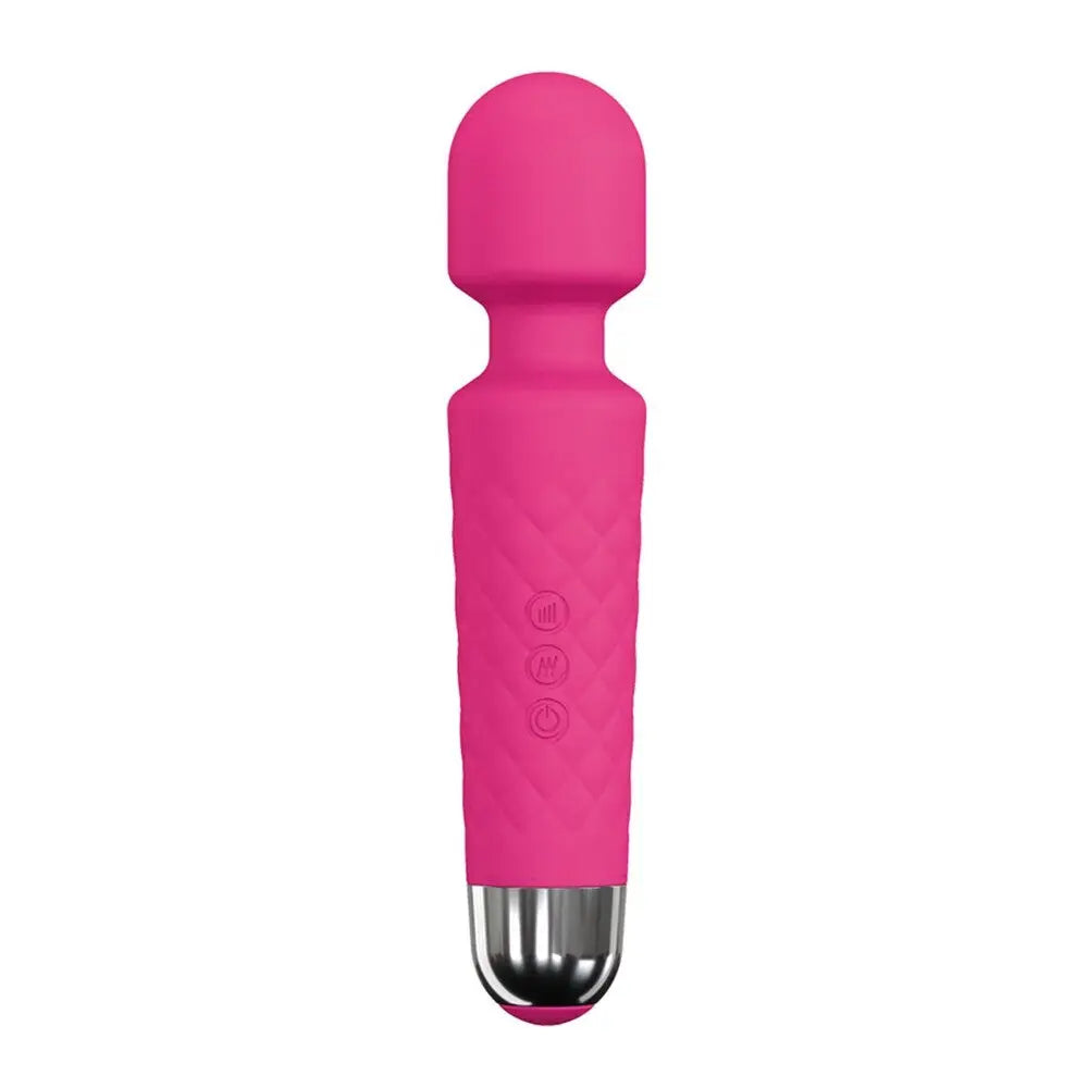 8-inch Dorcel Silicone Pink Rechargeable Massage Wand