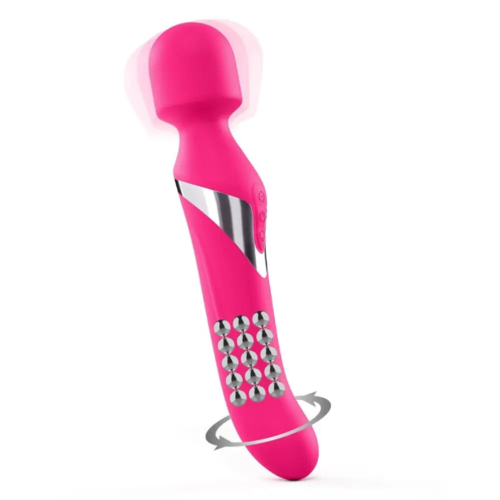 9.5-inch Dorcel Silicone Pink Rechargeable Massage Wand