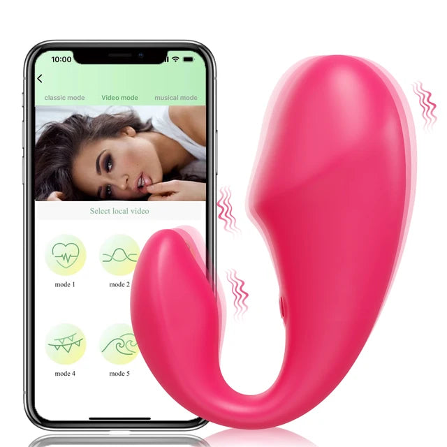 APP Vibrator Bluetooth Dildo for Women Wireless Remote Control Vibrators Wear Vibrating Love Egg Toy