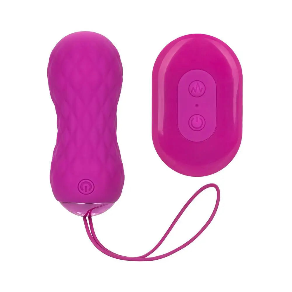 Colt Silicone Pink Rechargeable Textured Bullet Vibrator with Remote