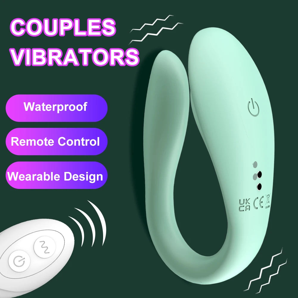 Couples Vibrator Wireless Remote Control Wearable