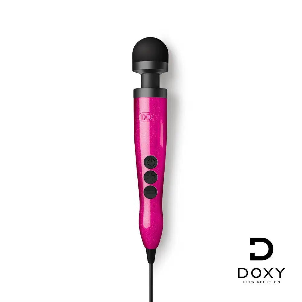 Doxy Die Cast Wand Massager 3 Hot Pink