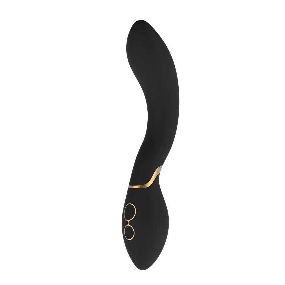 Dream Toys Silicone Black Rechargeable Multi-speed G-spot Vibrator