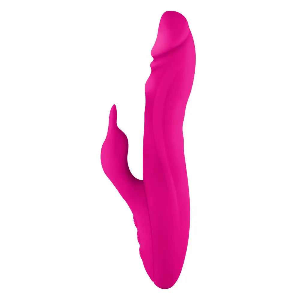 Femmefunn Silicone Pink Rechargeable Multi-speed Rabbit Vibrator