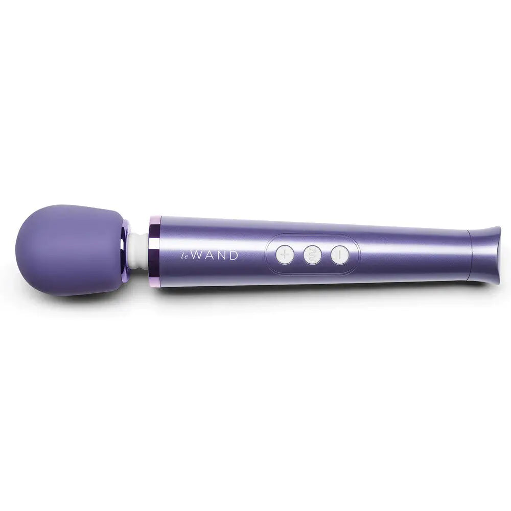 Le Wand Silicone Purple Multi Speed Rechargeable Wand Massager