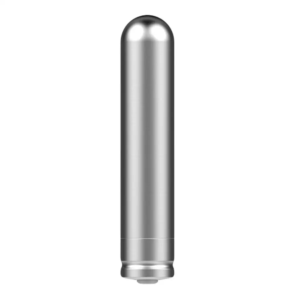 Nexus Stainless Steel Silver Rechargeable Mini Bullet Vibrator