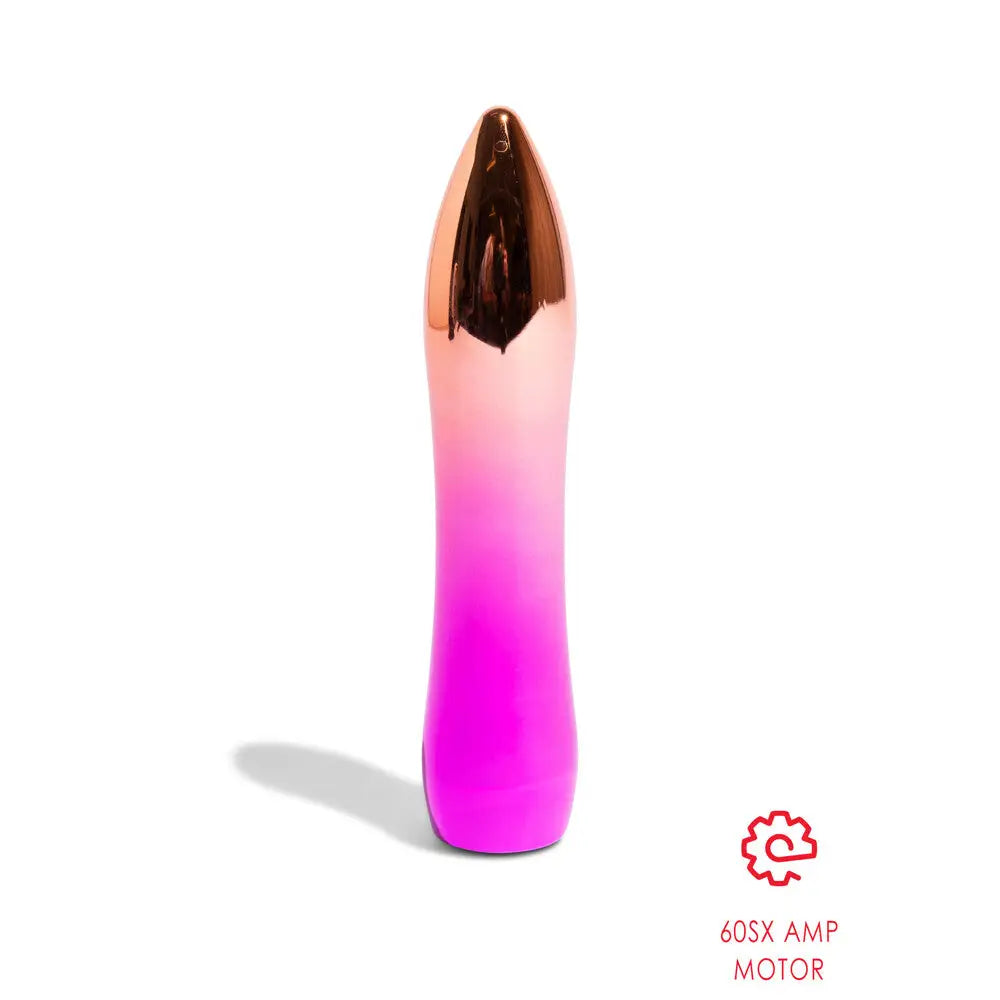 Nu Sensuelle Aluminium Pink Rechargeable Mini Bullet Vibrator