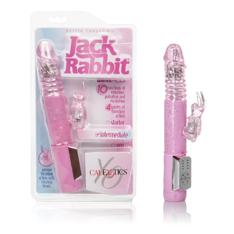 Petite Thrusting Rabbit Vibrator with Rotating Beads for Ultimate Pleasure