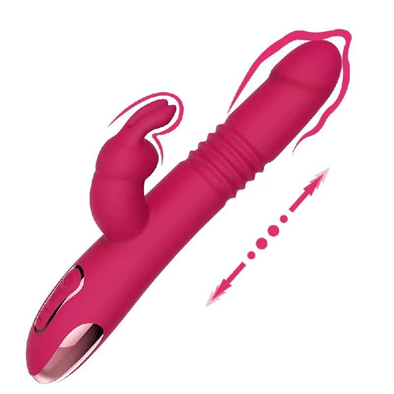 Rabbit Vibe Rotating Beaded Thrusting Rabbit Vibrator