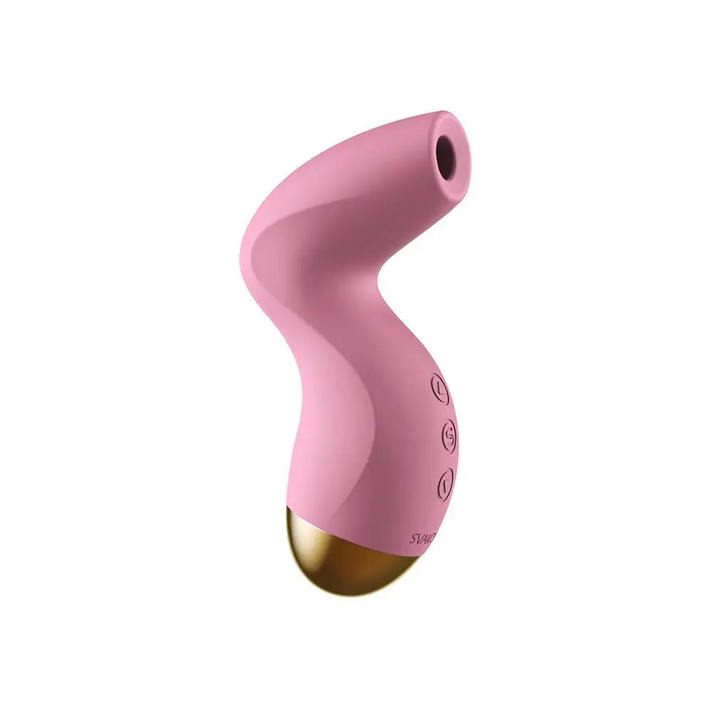 Svakom Silicone Pink Deep Suction Rechargeable Clitoral Stimulator