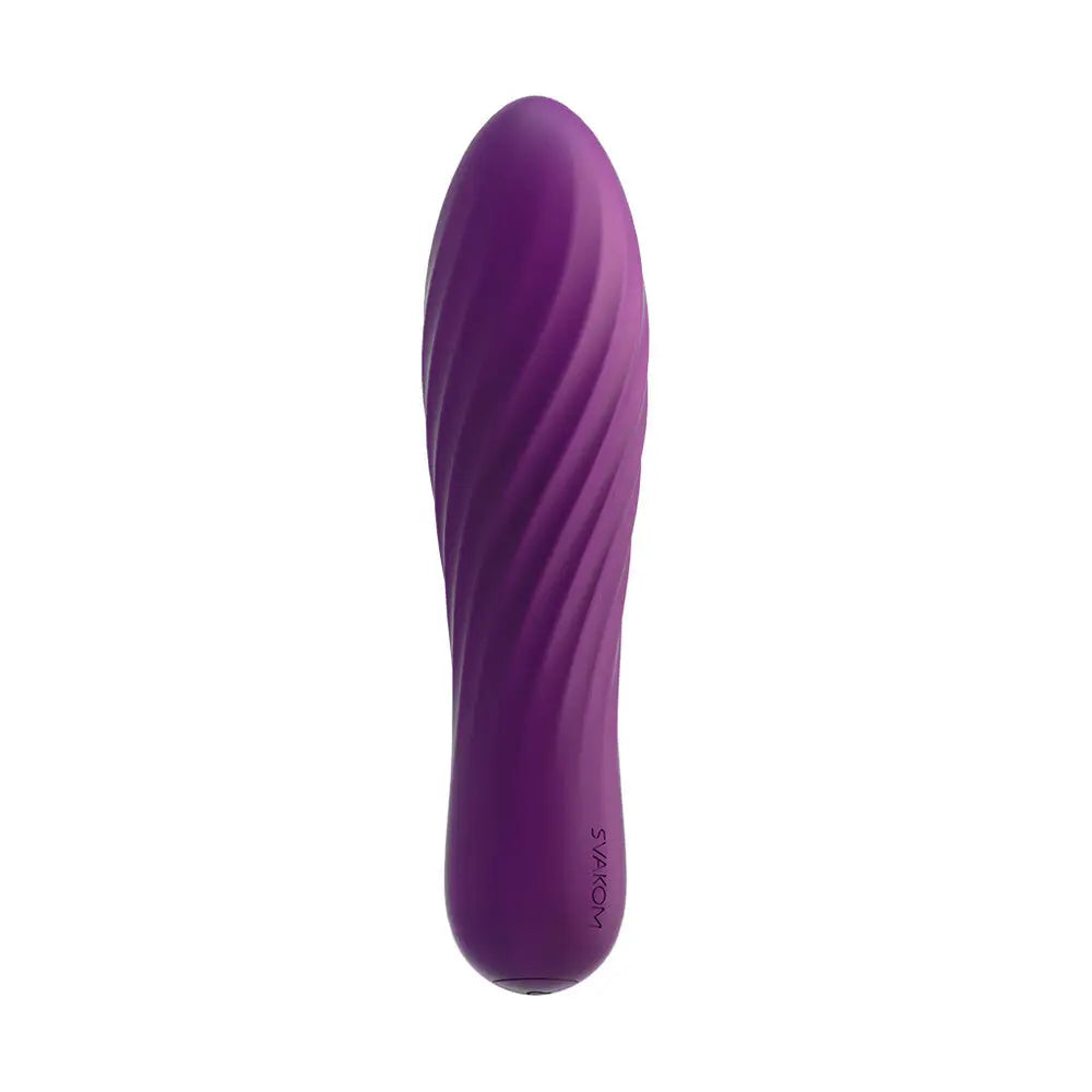 Svakom Silicone Purple Extra-powerful Rechargeable Mini Bullet Vibrator