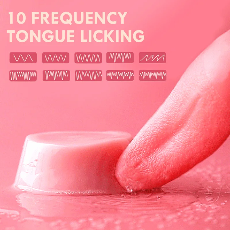 Tongue Licking Vibrator for Women G spot Clitoral Stimulator Mini Clit Sex Toys Rechargeable Nipple Female Masturbator