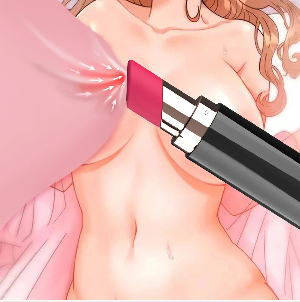 Vibrating Lipstick Clit Sucking Mini Lipstick Vibrator