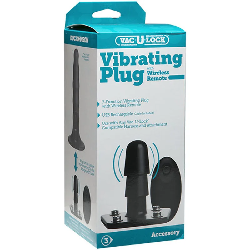 Magical 7-Mode Vibrating Plug with Wireless Remote Control