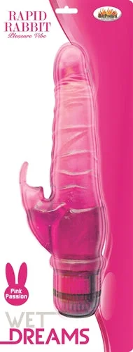 Rapid Rabbit Vibrator: Waterproof, Phthalate-Free, Double-Action Magic!