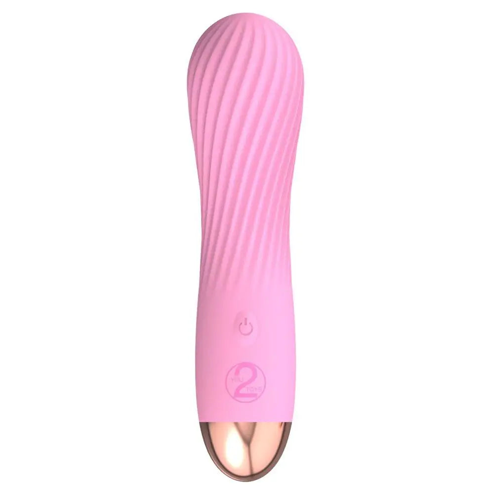 You2toys Silicone Pink Multi-speed Rechargeable Mini Vibrator