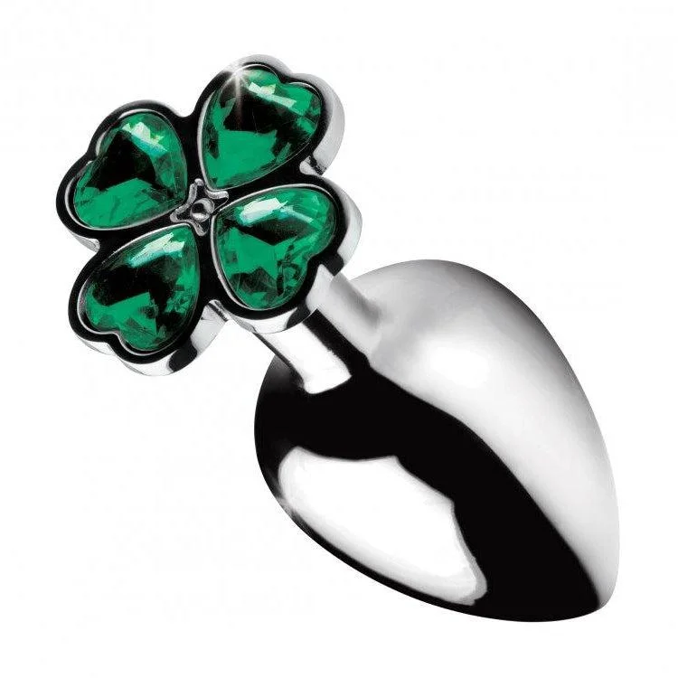 Lucky Clover Gem Anal Plug - Medium