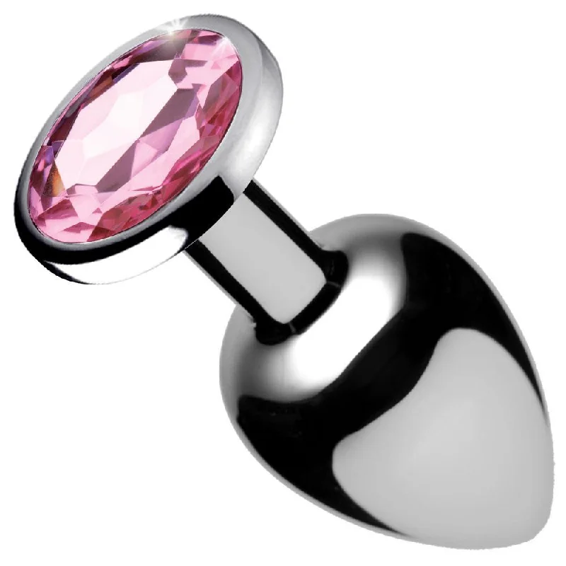 Pink Gem Anal Plug - Medium