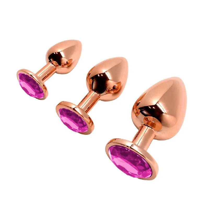 Tralalo Rose Gold Metal Anal Plug | Wooomy