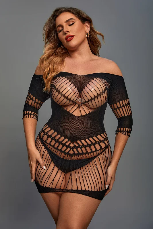 Slashed Seamless Chemise