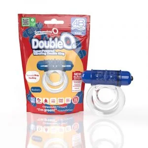 4B Double O Vibrating Cock Ring by Screaming O