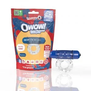 4B Owow Vibrating Cock Ring by Screaming O