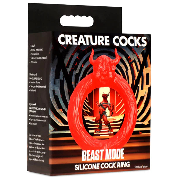 Beast Mode Creature Cocks Cock Ring by XR