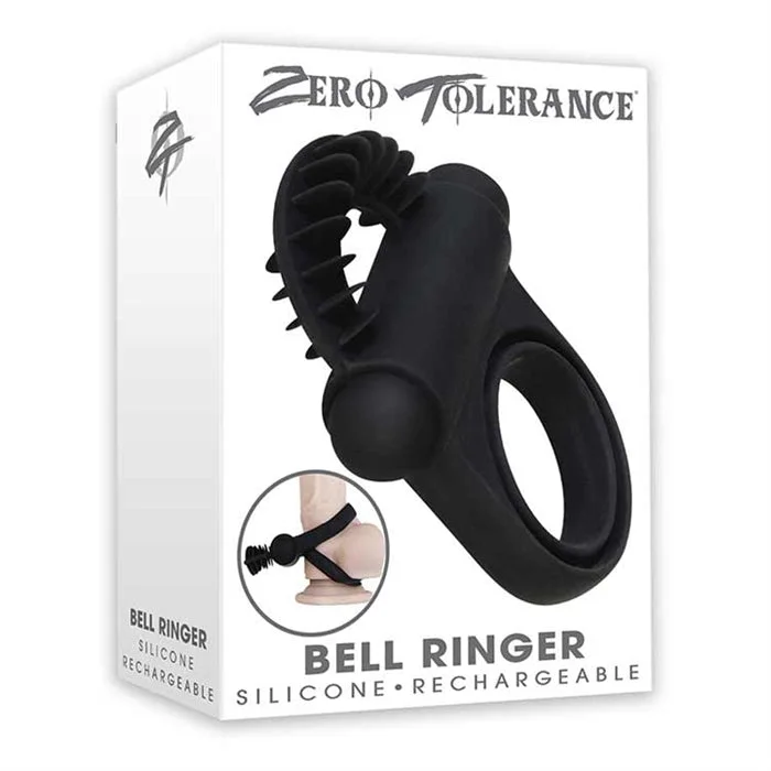 Bell Ringer Vibrating Cock Ring by Zero Tolerance