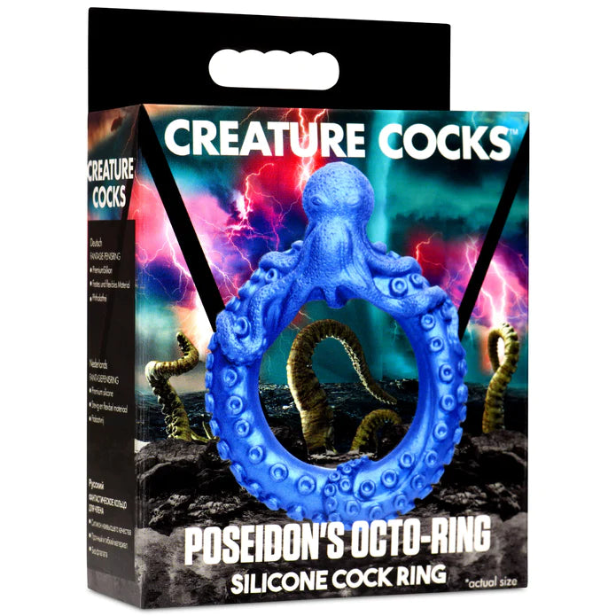 Creature Cocks Poseidon's Octo Cock Ring by XR