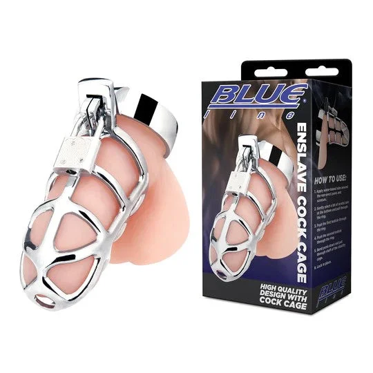 Enslave Chastity Cock Cage by Blue Line