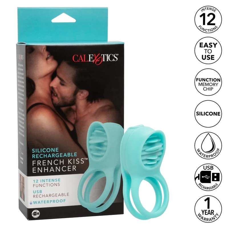 French Kiss Vibrating Cock Ring by Cal Exotics