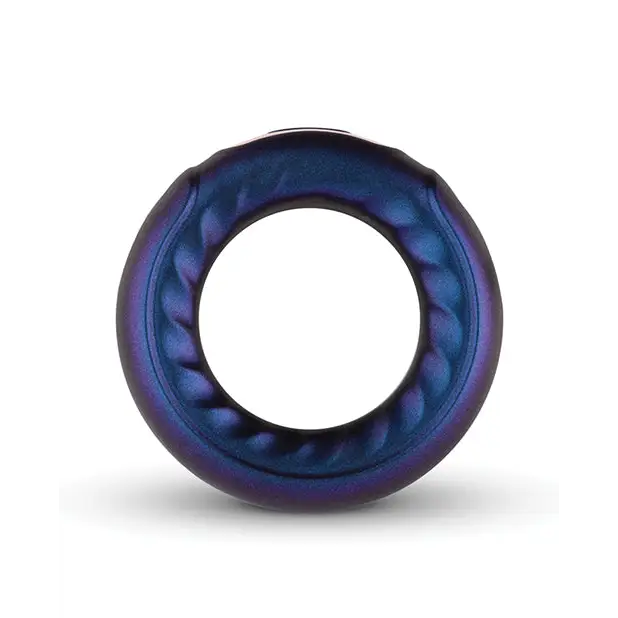 Hueman Saturn Vibrating Cock/ball Ring - Purple