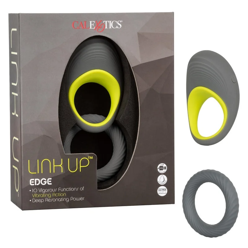 Link Up Edge Vibrating Cock Ring by Cal Exotics