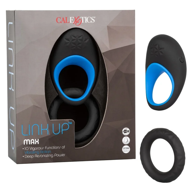 Link Up Max Vibrating Cock Ring by Cal Exotics