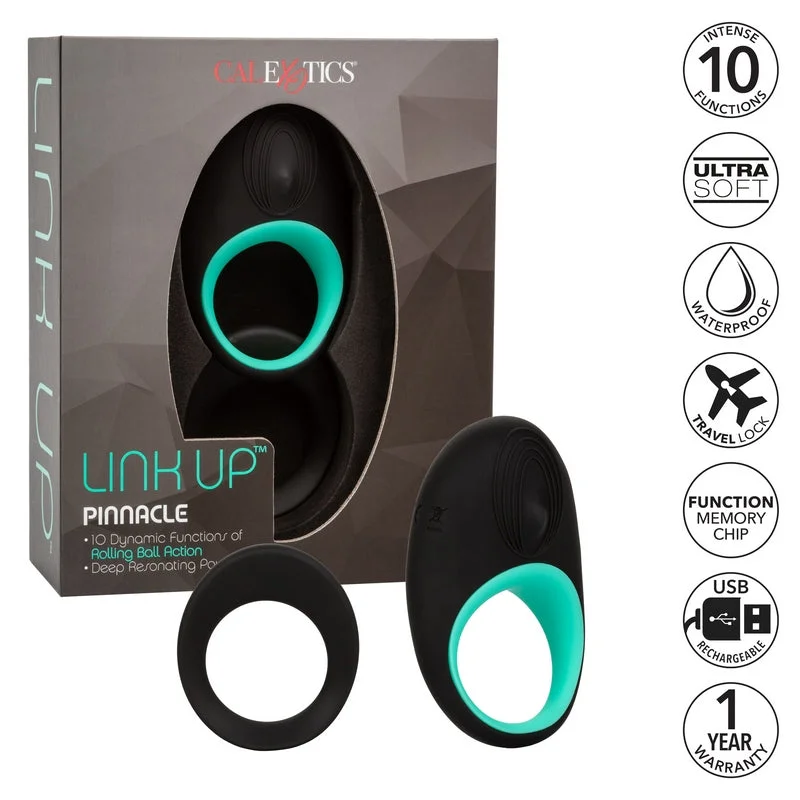 Link Up Pinnacle Vibrating Cock Ring by Cal Exotics