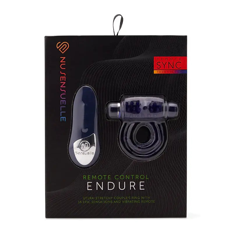 Nu Sensuelle Endure Cock Ring with Remote Control