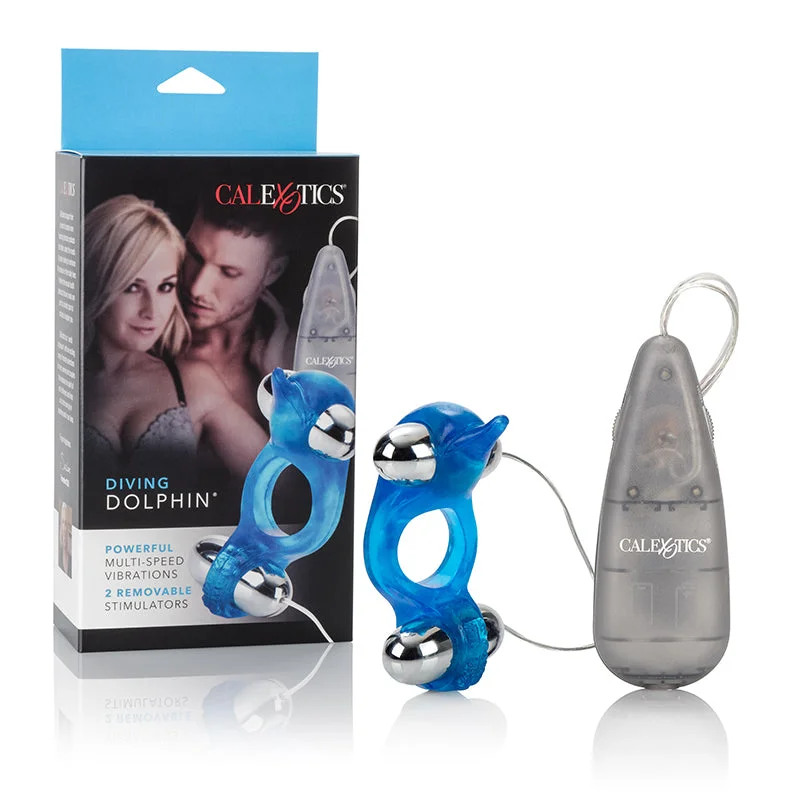 Diving Dolphin Vibrating Cock Ring by Cal Exotics