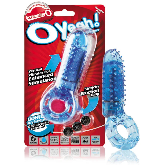 Oyeah Vibrating Cock Ring by Screaming O