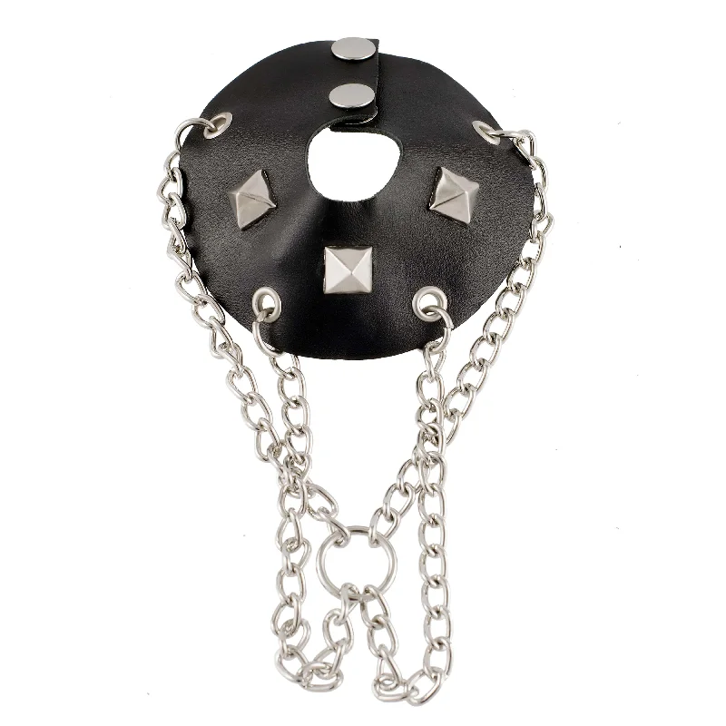 Si-95077 PARACHUTE BALL COLLAR W/ STUDS & CHAIN