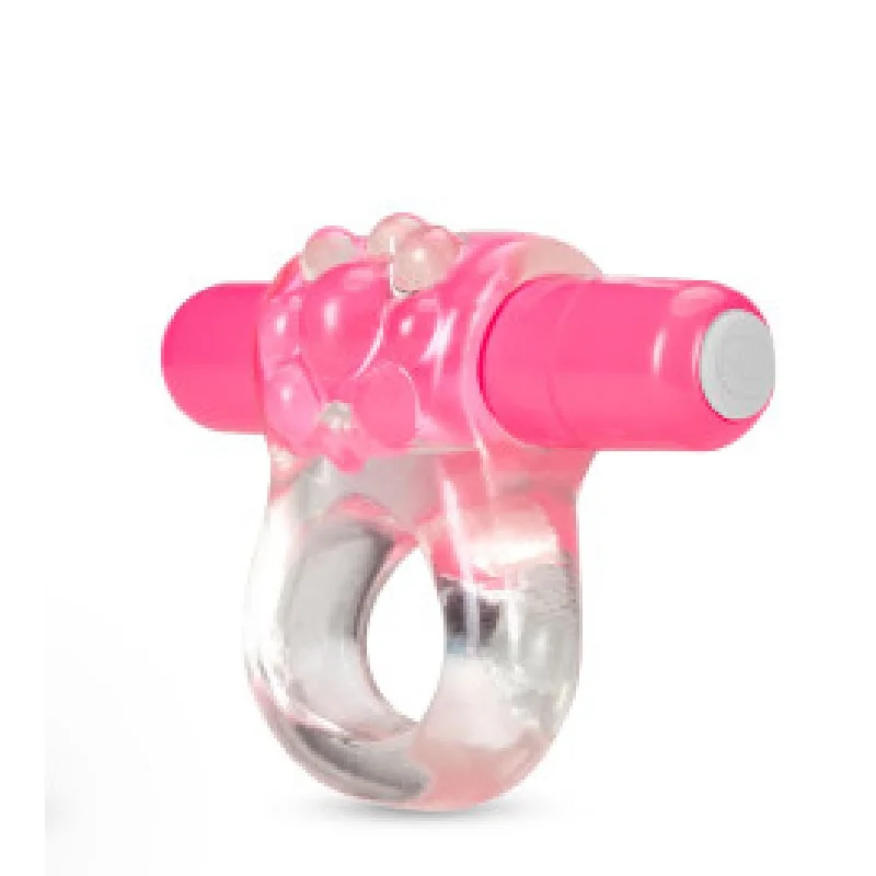 Teaser Vibrating Beginner's Cock Ring - Pink