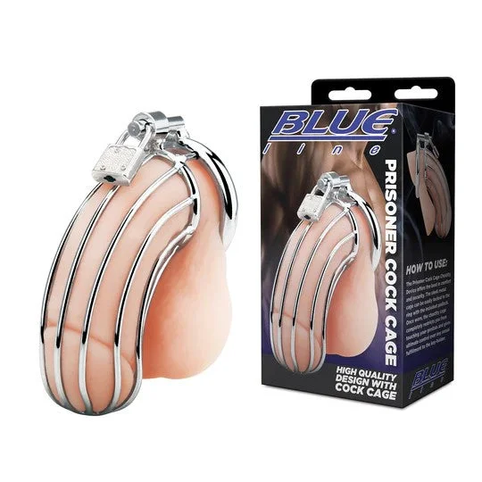 Prisoner Chastity Cock Cage by Blue Line