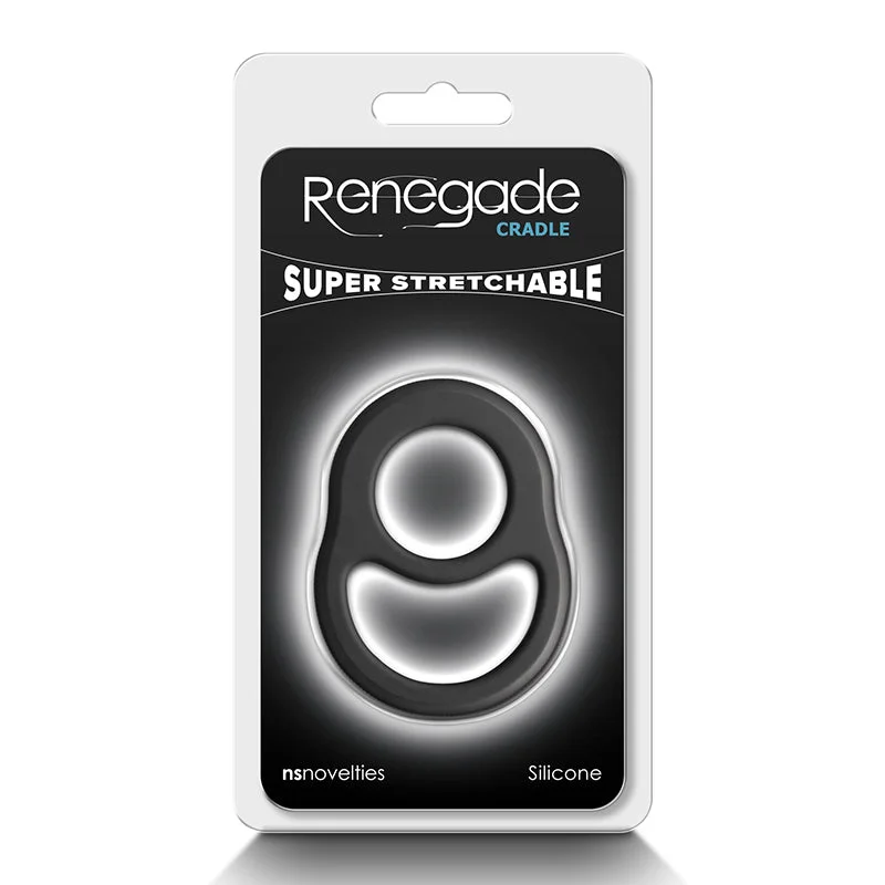 Renegade Cradle Cock Ring & Ball Ring by NS Novelties