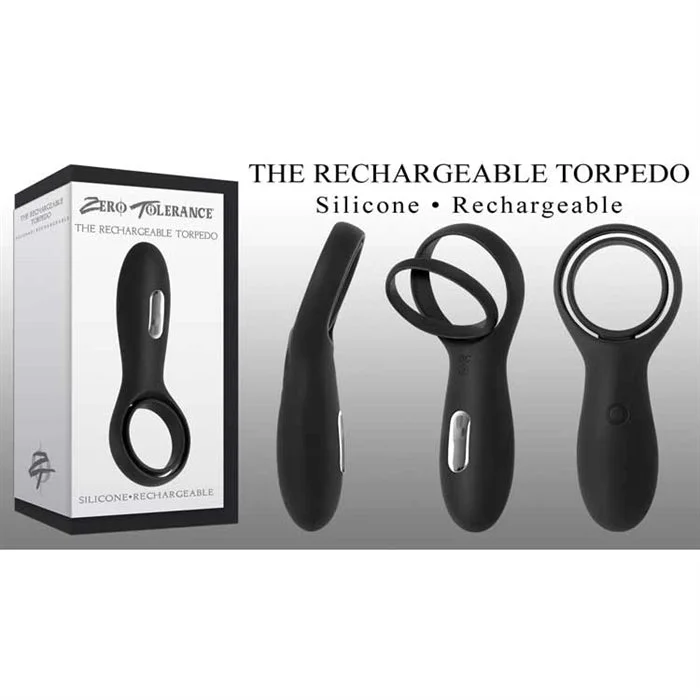 Torpedo Vibrating Cock Ring by Zero Tolerance